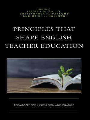 cover image of Principles that Shape English Teacher Education